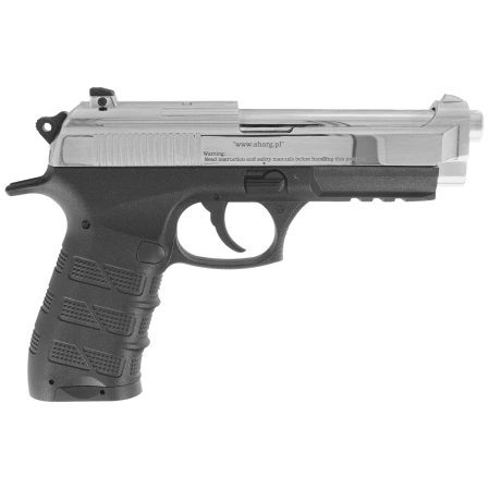 Voltran Ekol ES P92B Shiny 4.5 mm Air Pistol - Blow Back