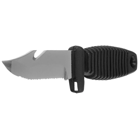 Nóż nurkowy MAC Coltellerie Shark 9 Black PP, Satin W 1.4116 (MC SRK09.N)