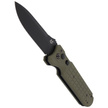 Fox Predator II 2F Full Auto Knife OD Green FRN, Black Idroglider N690Co (FX-448 OD)