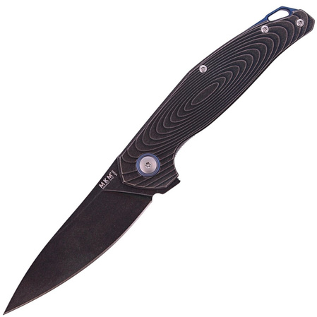 Nóż składany MKM Goccia Dark Stonewashed Titanium, Dark Stonewashed M390 by Jens Ansø (MKGC-TDSW)