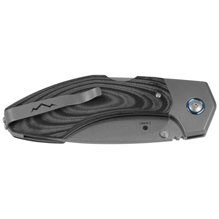 MKM Hero Knife Black SureTouch, Stonewashed M390 by Tommaso Rumici (MK HR-STT)