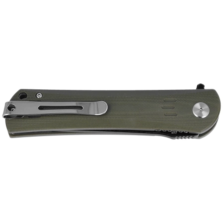 Nóż składany Bestech Kendo Army Green G10, Black / Satin D2 (BG06B-2)