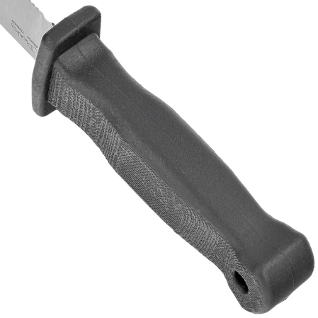 Demko Armiger 2 Clip Point Knife Black TPR, Satin 4034SS by Andrew Demko (ARM2-4034SS-CP-SERR)