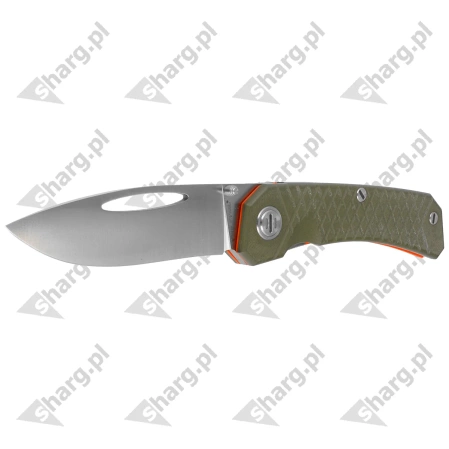 Nóż składany Real Steel Akuma OD Green G10, Satin K110 by Ivan D. Braginets (9112)