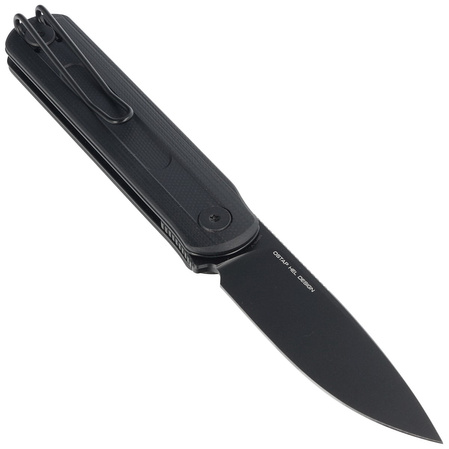 Civivi Foldis Black G10, Black Stonewashed Nitro-V by Ostap Hel (C21044-3)