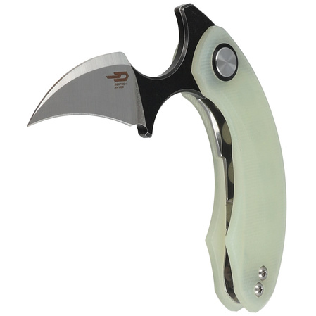 Nóż składany Bestech Strelit Jade G10, Satin/Black Stonewashed 14C28N by Ostap Hel (BG52B-2)