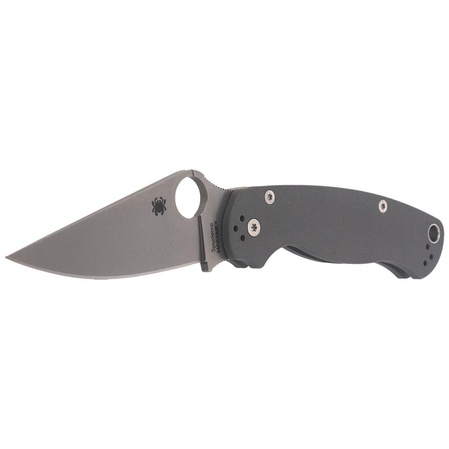 Spyderco Para Military 2 G-10 Dark Gray Maxamet Plain (C81GPDGY2)