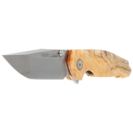 Nóż składany Viper Katla Flammed Poplar Wood, Satin M390 by Jesper Voxnæs (V5985PI)