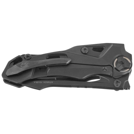 RikeKnife Athron A Black DLC Titanium, Black DLC M390 (RK-Athron A-B)