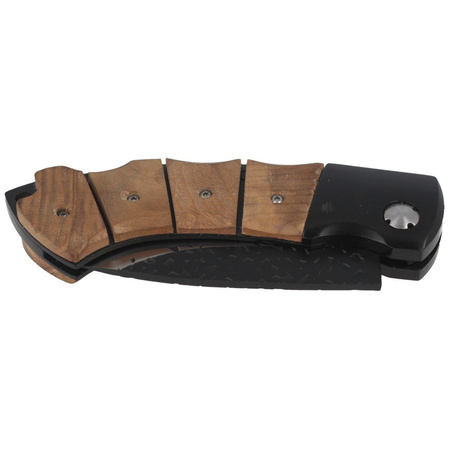 Nóż składany Herbertz CJH Birch Root Wood, Satin/Forged 420 (10000668)