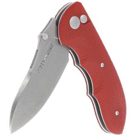 Viper Moon Red G10, Stonewashed MagnaCut by Fabrizio Silvestrelli Knife (V6010GR)