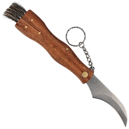 Martinez Albainox Setera Mushroom Knife Madera Wood, Satin 3Cr13MoV (10505)