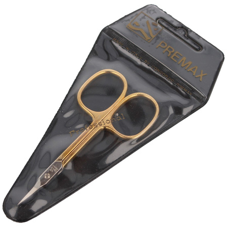 Nożyczki Premax do skórek H&B Profi mater Stal Węglow gold N 3 1/2" 000/DC