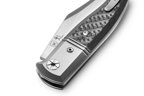 Nóż składany LionSteel Gitano Carbon Fibre, Satin Blade (GT01 CF)