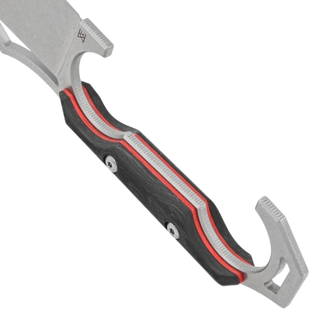 Nóż Midgards Messer The Valdis Carbon Fiber, Stonewashed 14C28N (MM004)