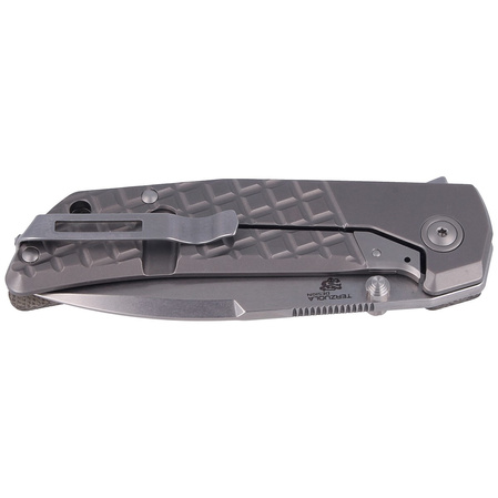 Nóż składany MKM Maximo Black Micarta, Stone Washed by Bob Terzuola (MKMM-BCT)