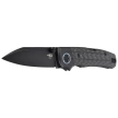 Bestech Tonic Black Titanium/Carbon Fiber, Black Stonewashed M390 by Colin Maisonpierre Knife (BT2204E)