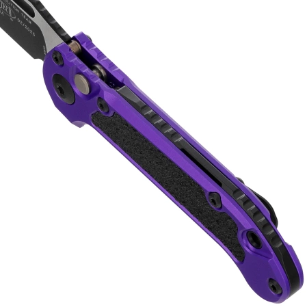 Nóż automatyczny Microtech LUDT Gen III T/E Purple Aluminium, Black M390MK by Tony Marfione (1136-1PU)