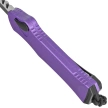 Nóż automatyczny OTF Heretic Hydra R/E Purple Aluminium, Black DLC/Satin MagnaCut by Tony Marfione Jr.