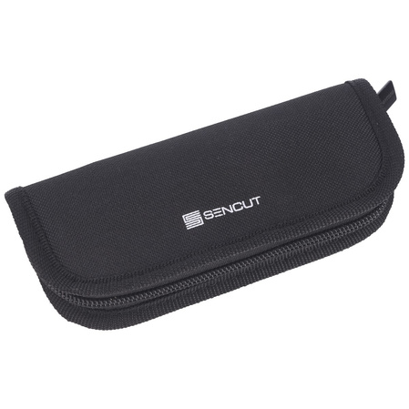 Sencut Knife Sachse Black Micarta, Satin 9Cr18MoV (S21007-1)