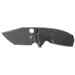 FOX Core Tanto Black FRN, Black Top Shield N690Co by Jesper Voxnæs (FX-612 BB)