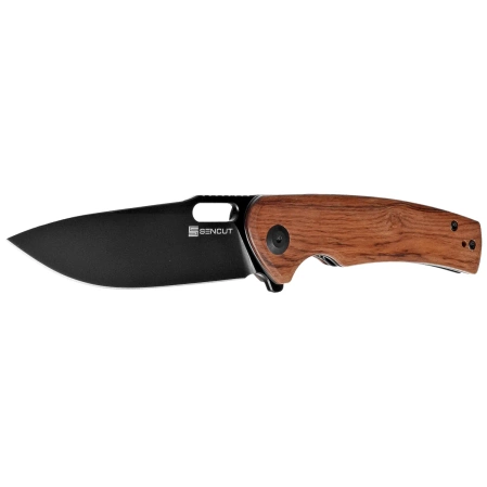 Sencut Knife Vesperon Guibourtia Wood, Black 9Cr18MoV (S20065-4)