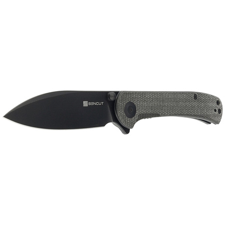 Nóż składany Sencut Scepter Dark Green Micarta, Black Stonewashed 9Cr18MoV (SA03G)