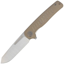 Nóż składany Kubey KB Knives Steelhead Bronze Titanium, Satin M390 by Mark Perez (KB315D)