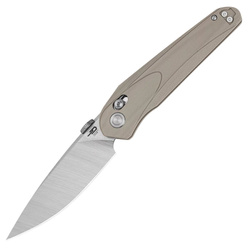Nóż składany Bestech Mothus Beige G10, Stonewashed / Satin 14C28N by Kombou (BG67B)