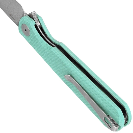 Nóż składany Bestechman Flick Aqua G10, Satin/Stonewashed D2 by Ostap Hel (BMK13D)
