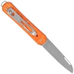 Scyzoryk Fox Vulpis Grenade Pattern Orange Aluminium, Polished N690Co (FX-VPGP130 OR)