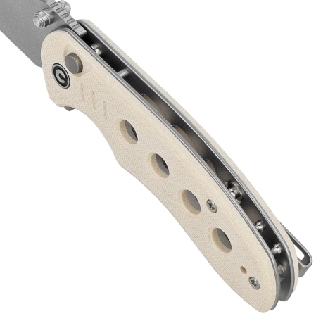 Civivi Triptych Knife Ivory G10, Satin 14C28N (C23085B-2)