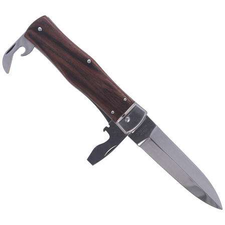 Mikov Predator Classic Palisander Wood Automatic Knife (241-ND-3/KP)
