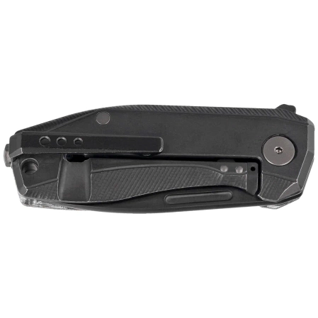 LionSteel Nano Knife Nebula Fat Carbon, Old Black MagnaCut (NA01 NB)