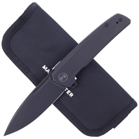 WE Knife Speedster Black Titanium, Black Stonewashed CPM 20CV (WE21021B-2)