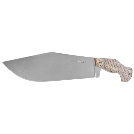 Nóż Viper Carnera Brown Canvas Micarta, Stonewashed D2 by Tommaso Rumici (VT4006SWBW)