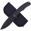 Civivi Knife Praxis Black Coarse Micarta, Black Stonewashed 9Cr18MoV (C803G)