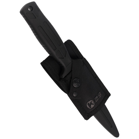 K25 Contact Trainer Knife, Black Soft Rubber (31994)