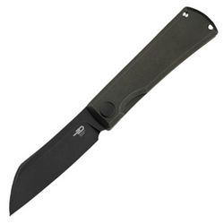 Nóż składany Bestech Bruv Black Bronze Titanium, Black Stonewashed M390 by Galovic Design (BT2401B)