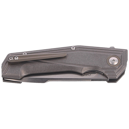 Viper Larius Stonewashed Titanium, Stonewashed M390 by Fabrizio Silvestrelli Knife (V5960TI)