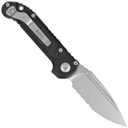 Nóż automatyczny Microtech LUDT Gen III S/E Black Aluminium, Stonewashed P/S M390MK by Tony Marfione (1135-11)