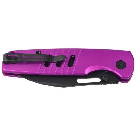 Bestechman Vector Knife Purple Aluminum, Black PVD D2 (BMK15F)
