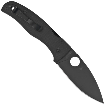 Spyderco Bodacious Black G10, Black DLC CPM S30V by Sal Glesser Knife (C263GPBK)