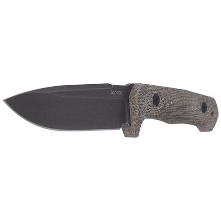 Nóż LionSteel Tactical Green Canvas Micarta, PVD / Stone Washed Niolox by Molletta (T5B CVG)