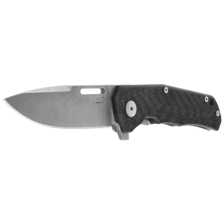 Nóż składany LionSteel Q4ttro Carbon Fiber/Titanium, Satin MagnaCut by Molletta (Q4 CF)