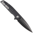 Bestech Knife Fin Black G10, Black Stonewashed 14C28N (BG34A-3)