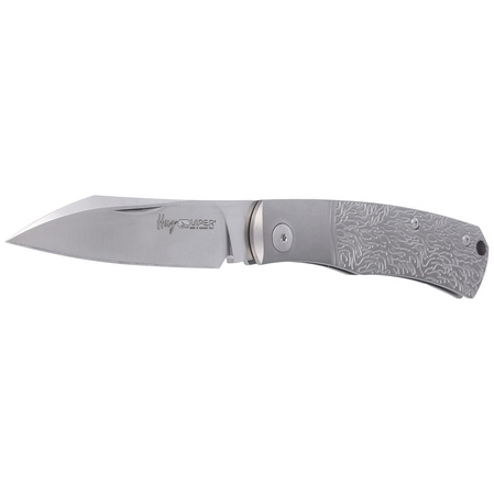 Nóż składany Viper Hug Gray Titanium Wolf, Satin by  M390 by Sacha Thiel (V5990TIW)