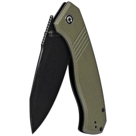 Nóż składany Civivi Placoid OD Green G10, Black Stonewashed 14C28N (C23079-3)