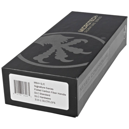 Nóż składany Microtech MSI S/E Signature Fluted Carbon Fiber, Shadow DLC M390MK by Tony Marfione (210-1DLCTFLCFS)