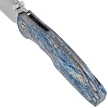 Remette RT-Cool Whale Knife Lightning Pattern Titanium, Manual Fine Grinding Pearlescent M390 (RTCL-T3)
